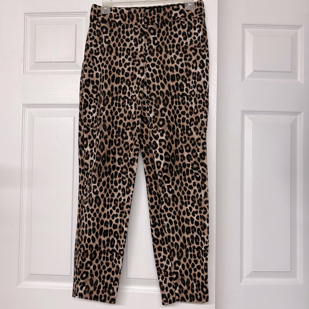 Michael Kors Animal Print Pants Sz 4
